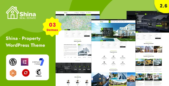 Shina – Real State Property WordPress Theme
